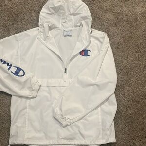 Champion Pullover Windbreaker-Size XL